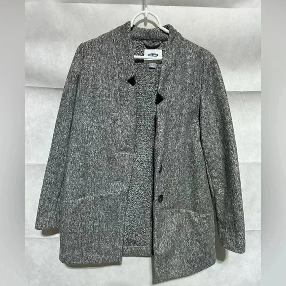 Old Navy Jackets & Blazers - Old Navy Womens Open Front Cardigan  Blazer Jacket Gray Pockets Women’s Size XS